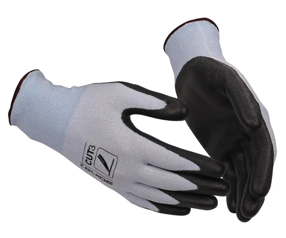 Guide Gloves 308 Handske PU, skärskydd, extra tunn 6