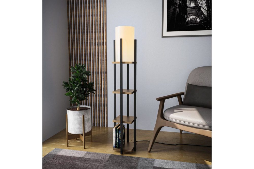 Golvlampa Ratmo Sudampa Lumi (Hyllhöjd: 29 cm) Svart / Rany