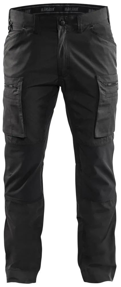 Blåkläder 145918459900C62 Arbetsbyxa med stretch, svart Stl C62 - Bild 2
