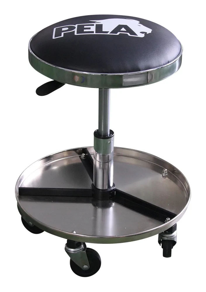 PELA Profi 496069 Arbetspall med hjul, 450-560 mm