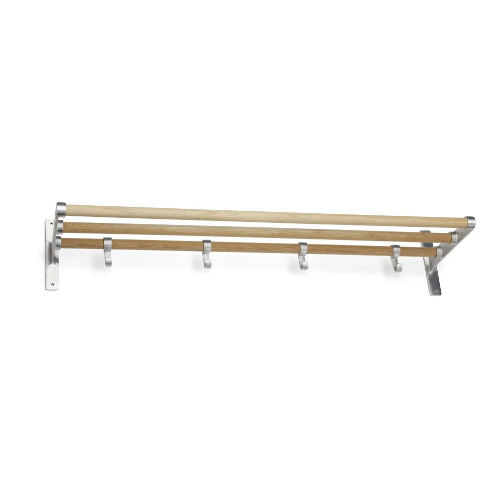 Habo Elegant Hatthylla Aluminium/svart, 600 mm - Bild 2