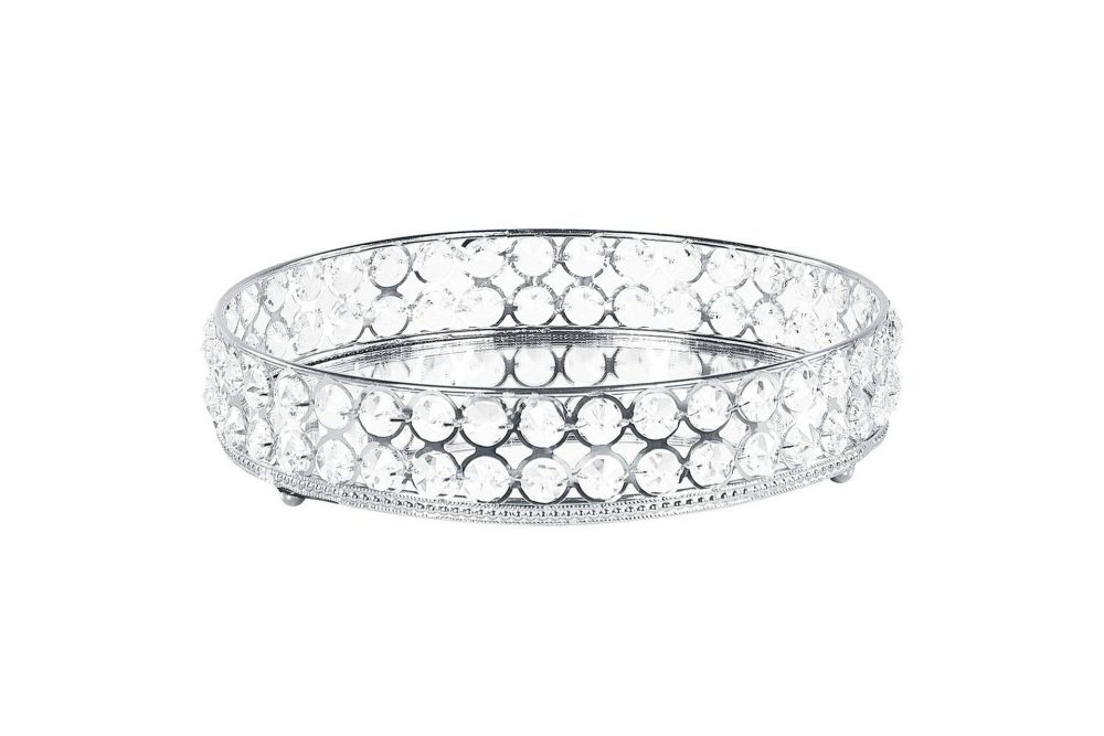 Bricka Vatan Silver, 25x25x6 cm