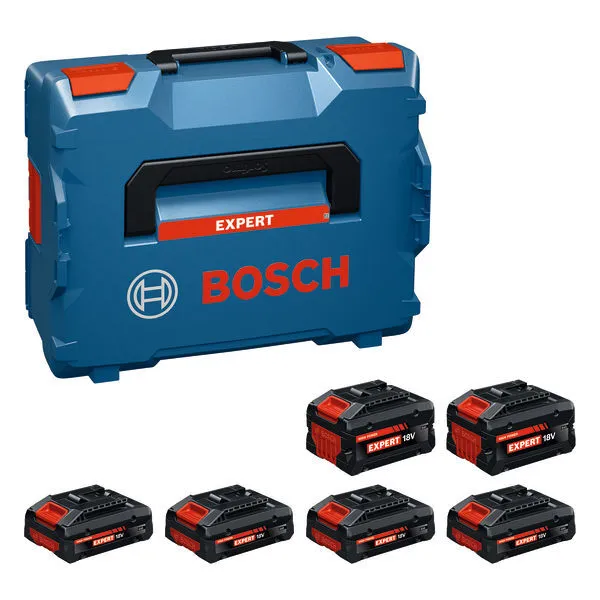 Batteripaket Bosch Power Tools Expert 18V 4x4,0Ah + 2x8,0Ah L-BOXX