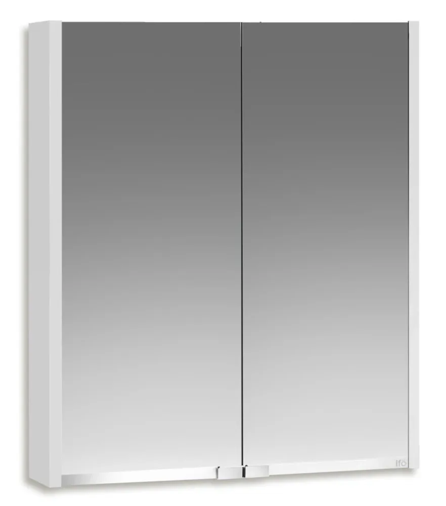 Ifö Option Bas Badrumsskåp 2 speglar 50 cm