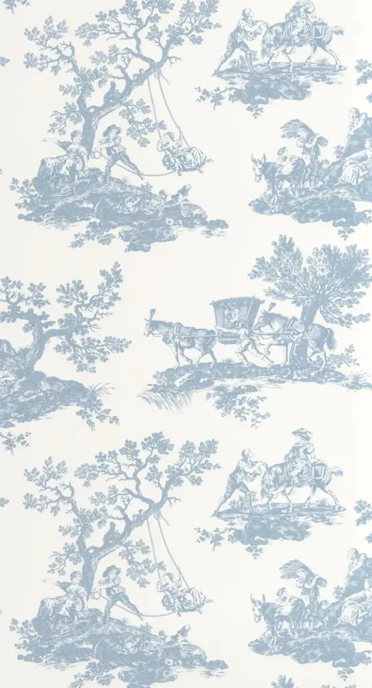 Casadeco Cadence Bleu Porcelaine