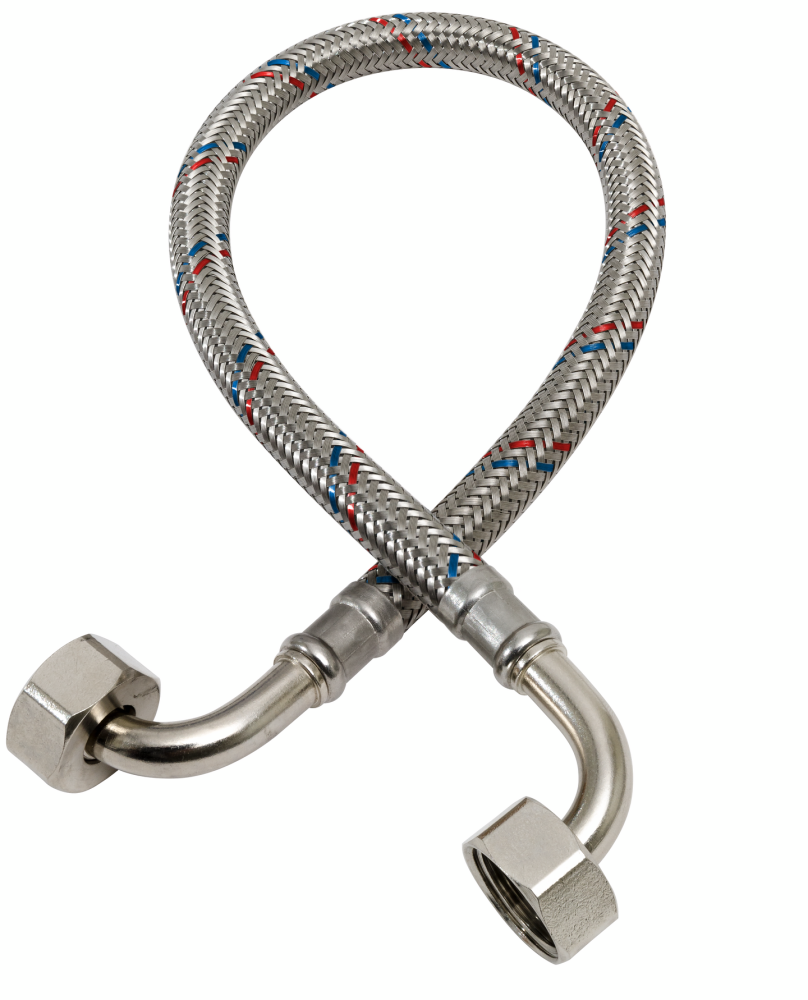 SLANG GELIA VINKEL/VINKELG15/G20 1,2, RF OMFLÄT DN8 G15/G20 1200MM