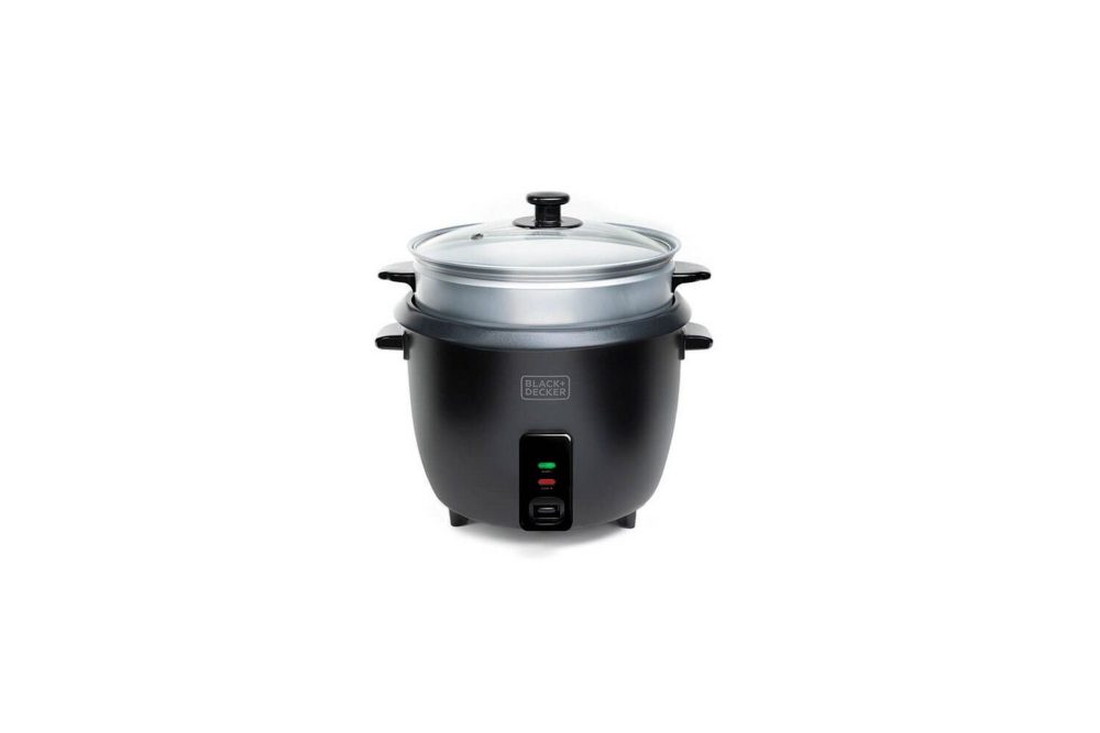 Riskokare Black+Decker 1.8L Svart