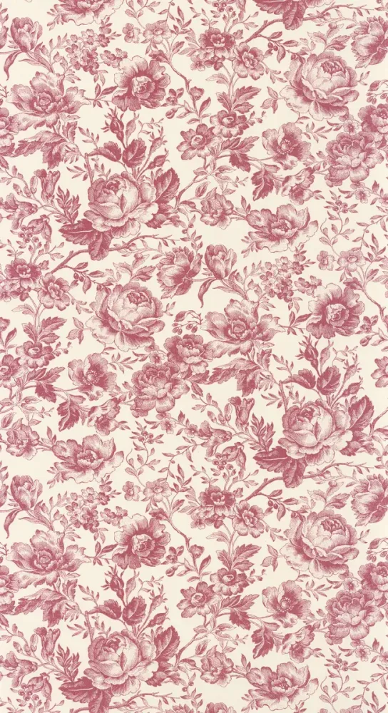 Casadeco Celestine Rouge Grenat