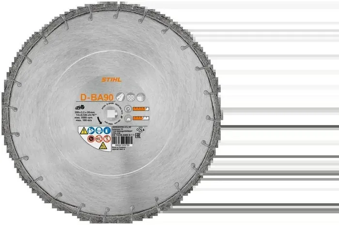 Diamantkapskiva STIHL Betong/Asfalt (D-BA90) 300 mm