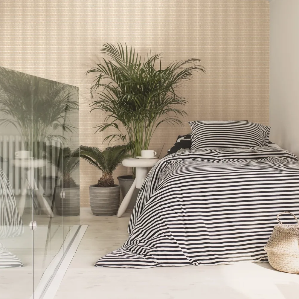 Marimekko 6 Alku 25130 Beige Tapet - Midbec | Stuvbutiken - Bild 3