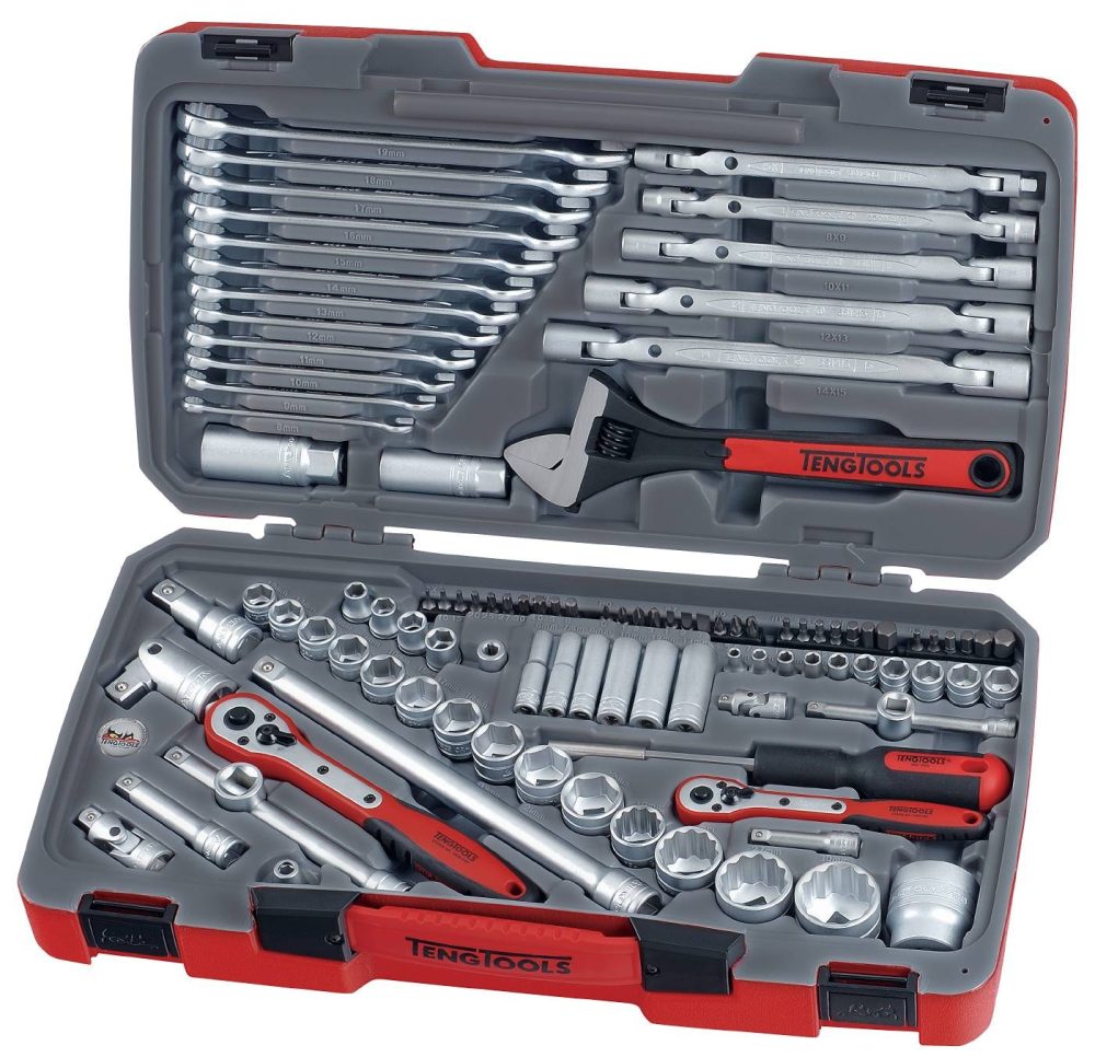 Teng Tools Verktygssats TM106 1/4, 3/8 & 1/2 106 delar