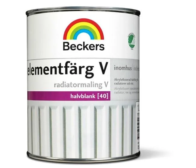 Beckers V 050546 Elementfärg halvblank Antikvit - Bild 2
