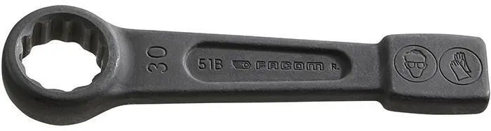 Facom 51B.56 Slagringnyckel brunerad polygon 56mm