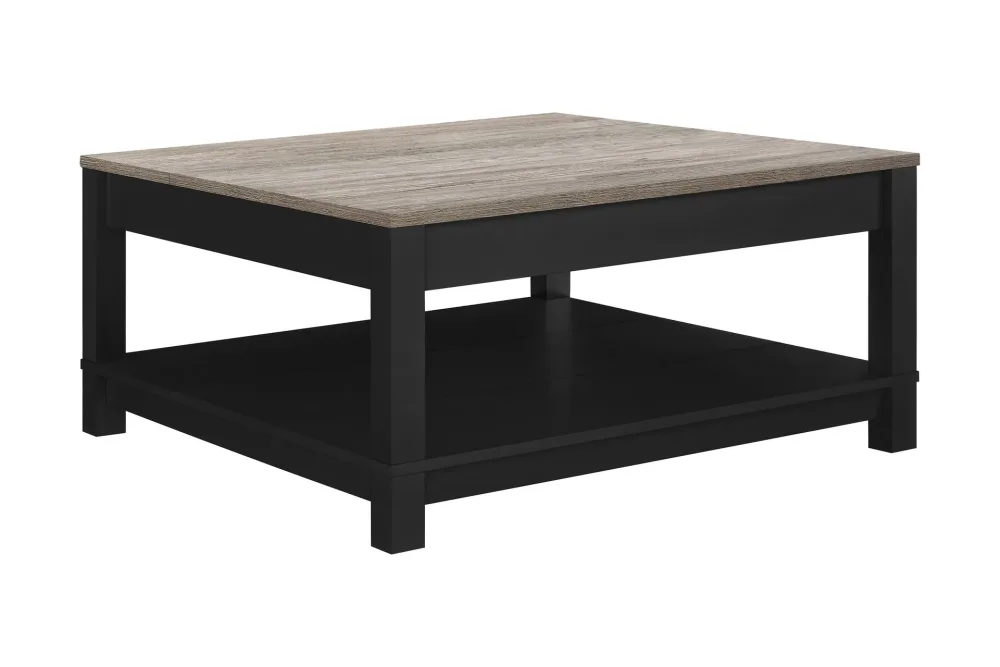 Carver Soffbord 90 cm Svart