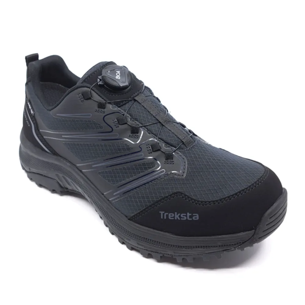 Treksta River Low Boa HTX Fritidssko svart, BOA 36