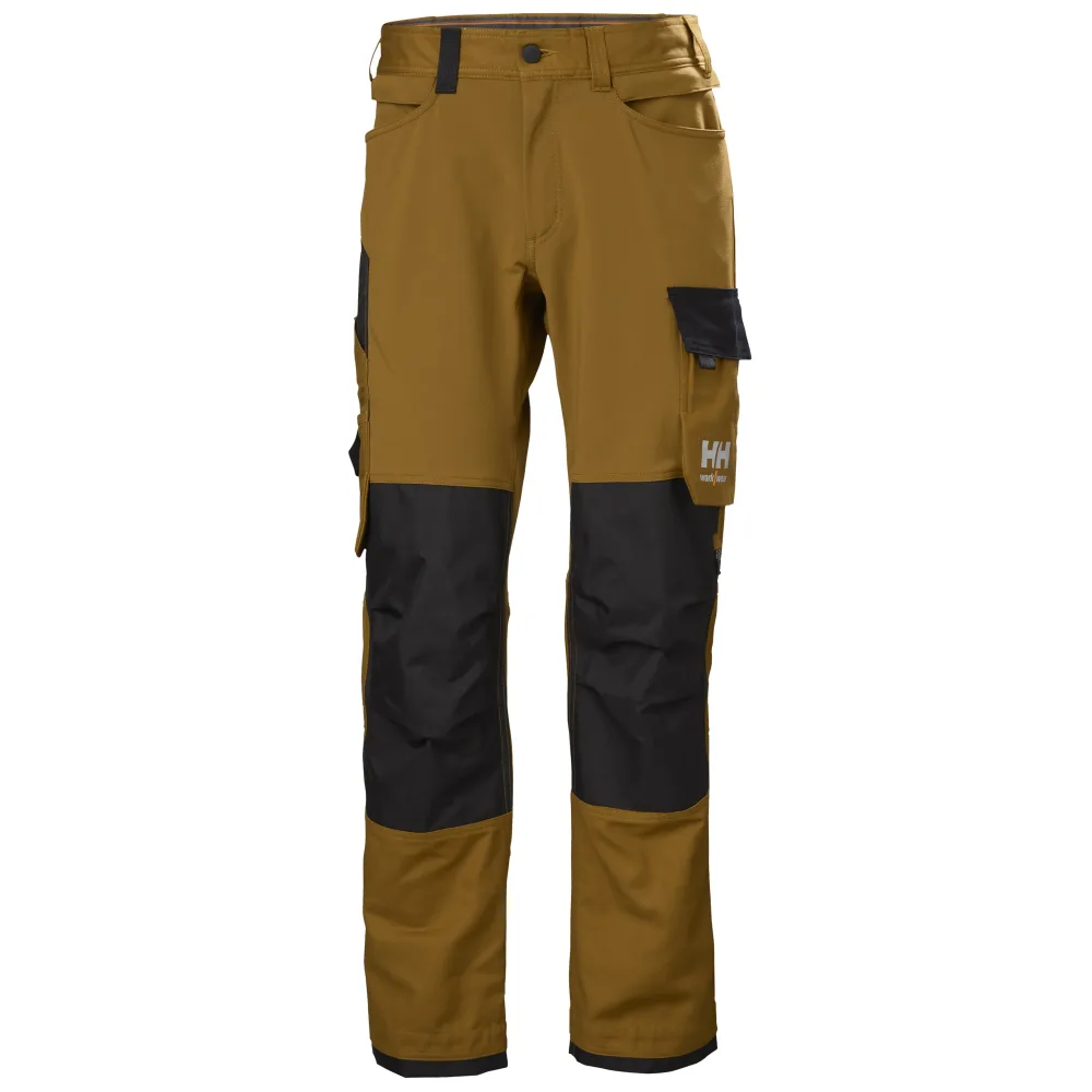 Helly Hansen Workwear Oxford 77395-759 Arbetsbyxa brun/mörkbrun C46