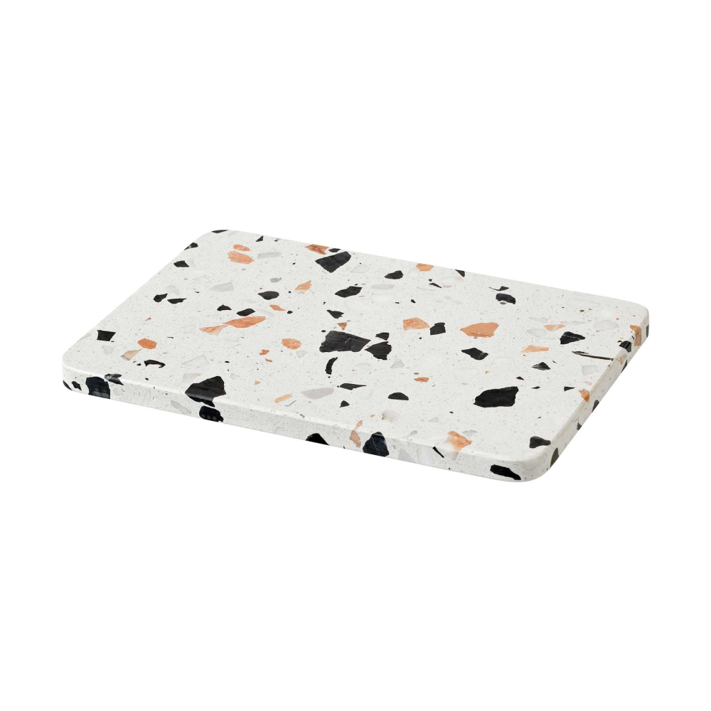 SERVE-IT serveringsfat 16 cm, White terrazzo