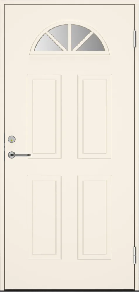 Swedoor C8013 Ytterdörr vit (S 0502-Y) 888x2080 mm