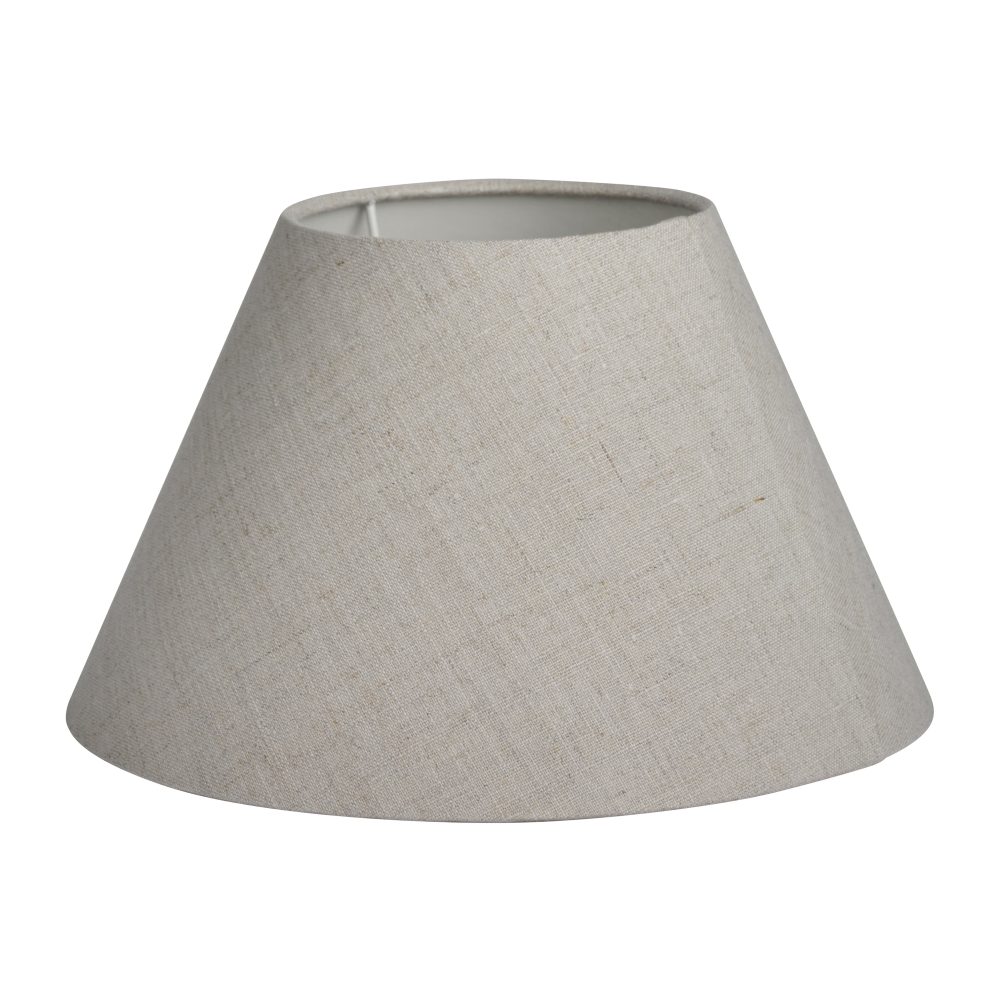 Basic wide lampskärm Ø25 cm, Natural
