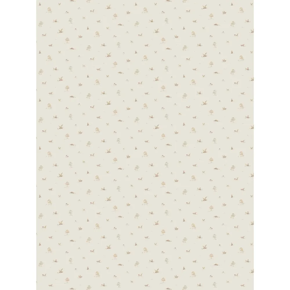 Tapet Newbie Wallpaper II Little Fox 6923 Beige Barnmönster