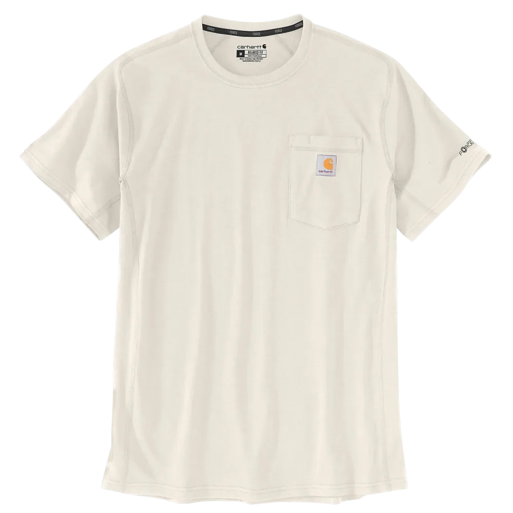 Carhartt 106652W03 T-shirt vitmelerad XL