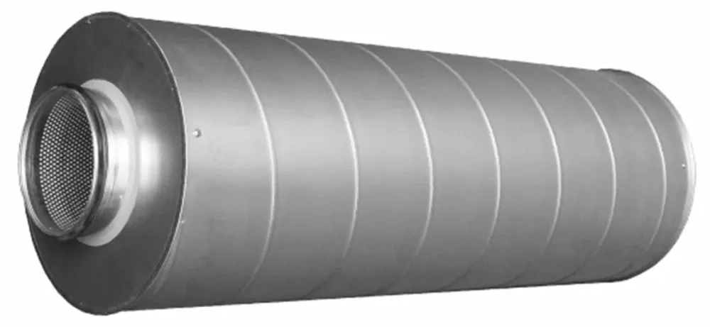Grundström TOC-50-200-600 Ljuddämpare rund anslutning Ø 200, 600 mm - Bild 2