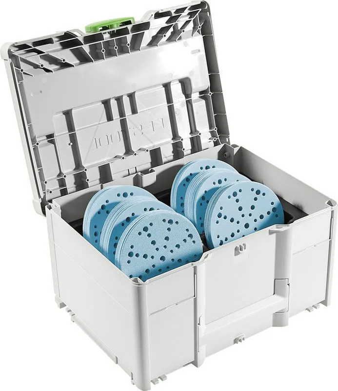 Festool Festool Slippappers-Systainer³ SYS-STF D150 GR-Set Granat