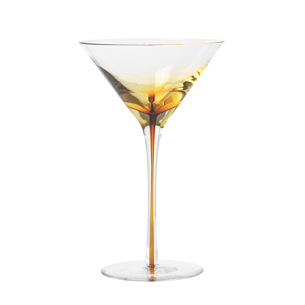 Amber martiniglas, 20 cl