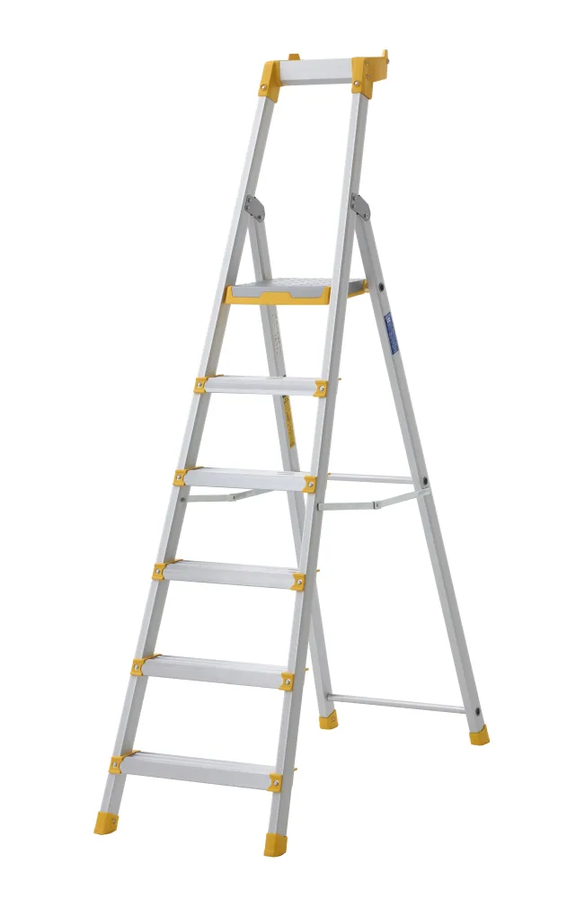 W.steps 55P Trappstege med certifierat aluminium 7 steg, 2360 mm - Bild 2
