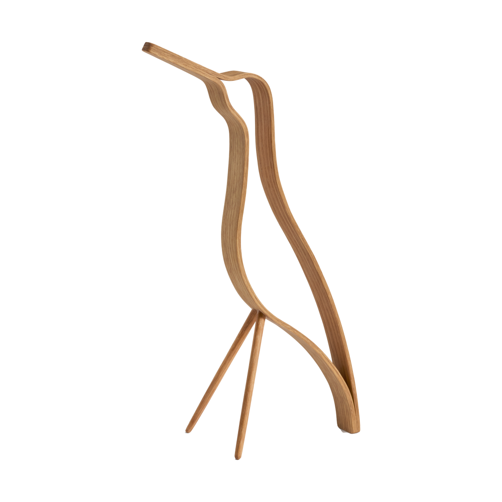 Woody bird high 25 cm, Oak