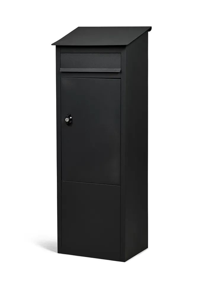 Postlåda 9440B Låsbar Stål, Svart Habo | Stuvbutiken - Bild 2