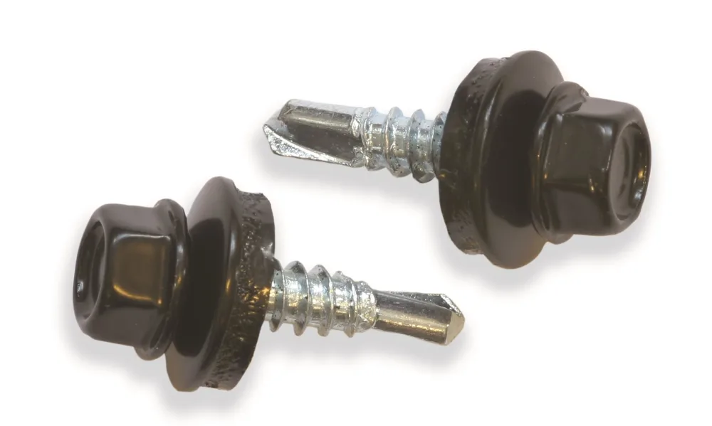 Ejot 860195 Byggskruv 4,8 mm SAPHIR FZB 4,8 x 20 mm/Ö, GRÅ 7032, 250-pack