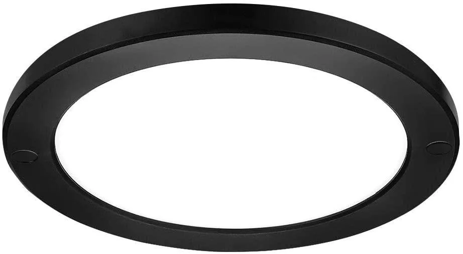 Aneta Lighting ECO Light 71227-15 Plafond Ø220x18 mm, svart