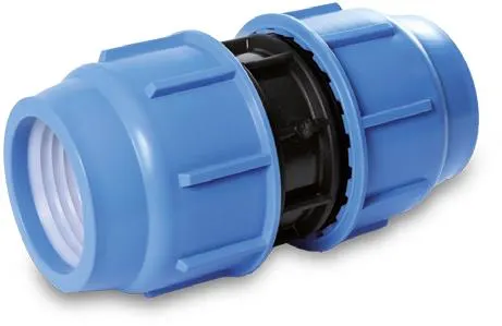 Georg Fischer 3004080182 PEM-koppling PP, rak, plast-plast 40 mm