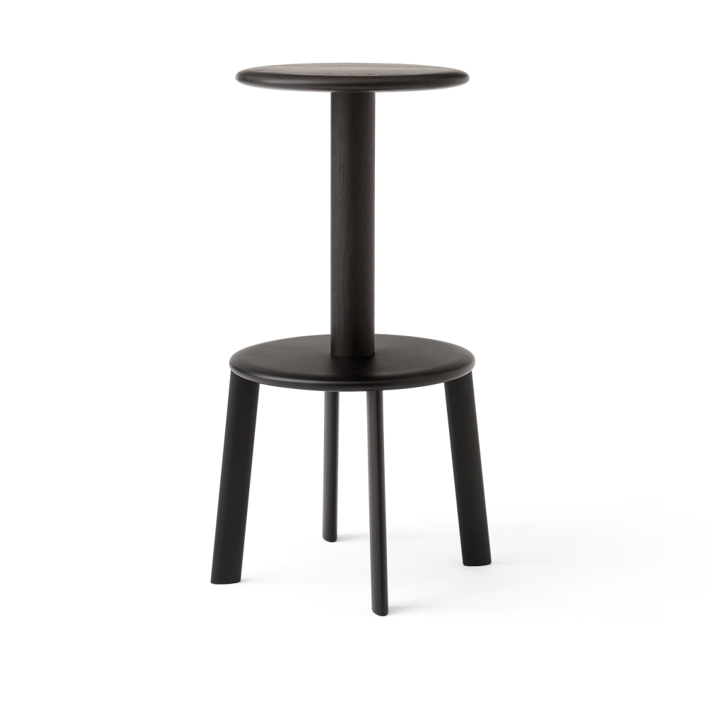 Massif AV40 barstol, Dark stained oak-warm black