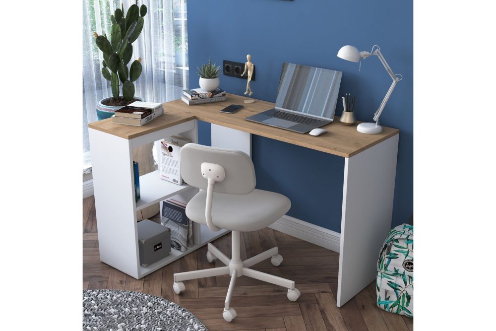 Freal Skrivbord 4 Hyllor 120 cm