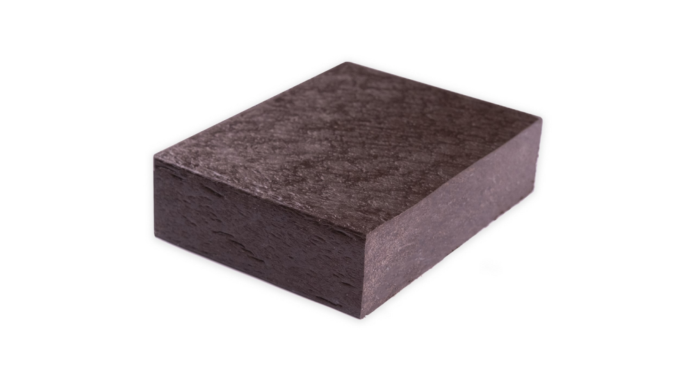 PLASTPLANK GOP MULTIPLANK REG MÖRKBRUN 3000X140X38MM