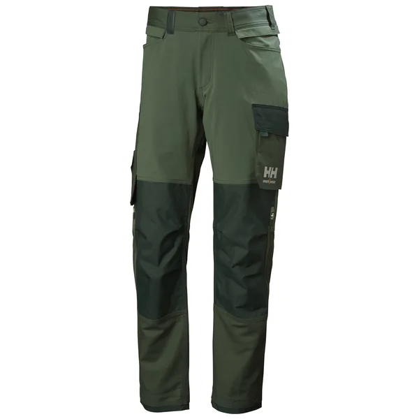 Helly Hansen Workwear Oxford 77395-474 Arbetsbyxa grön D116