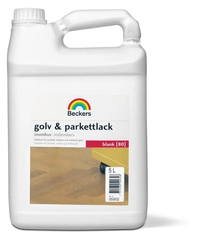 Beckers 710009960 Golv- och parkettlack halvmatt 1 l - Bild 2