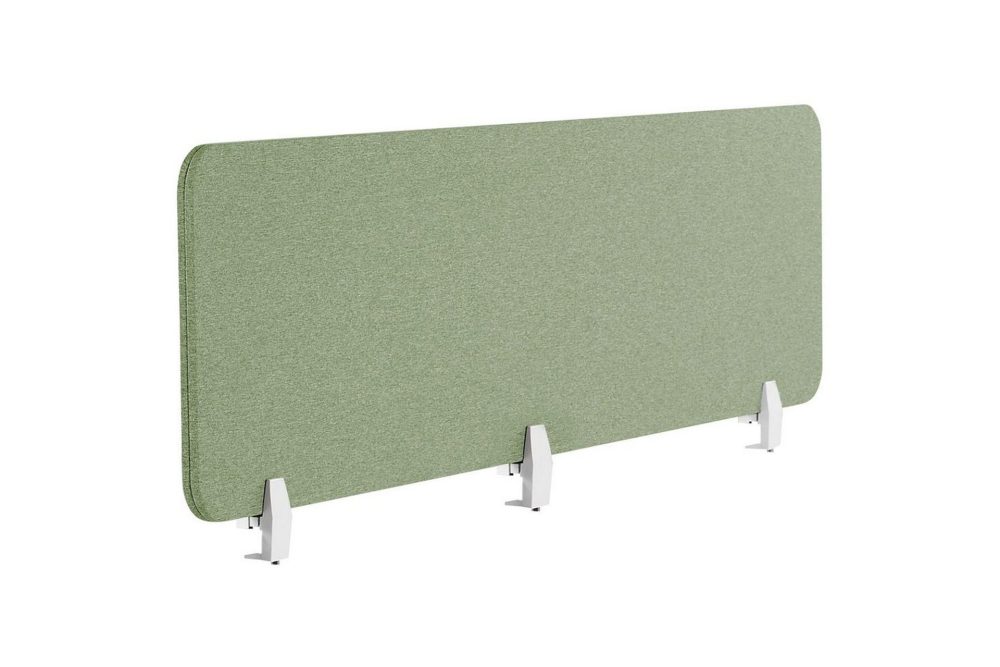 Skiljevägg för skrivbord Wally Grön, 180x2x40 cm
