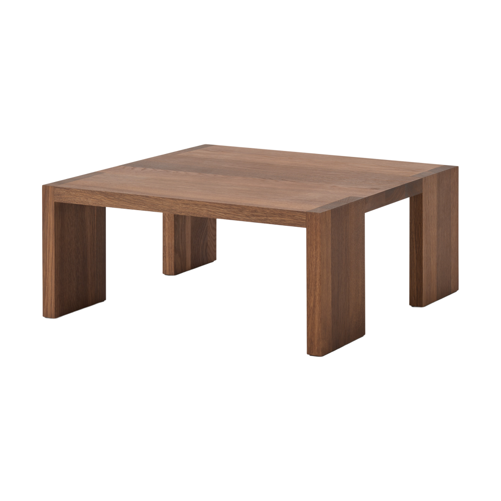 Tennon soffbord, Fumed Oak, 61x61 cm