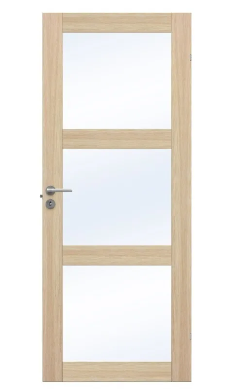 Swedoor Unique GW 03L Innerdörr vitpigmenterad ek 625x1940 mm - Bild 2