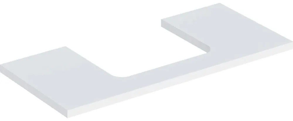Geberit ONE 505.284.00.2 Bänkskiva 105 cm Vit, matt - Bild 2