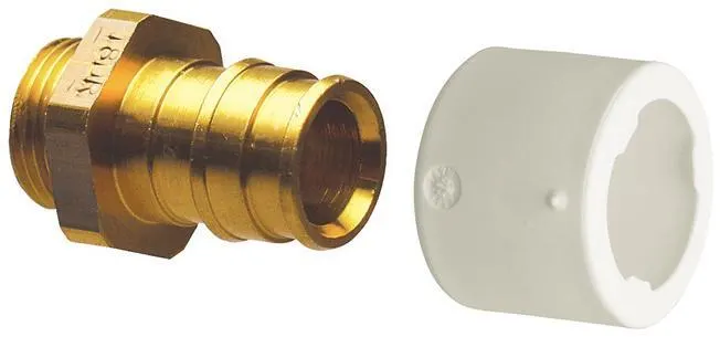 Uponor 1870298 Fördelaradapter 18 x 18 mm