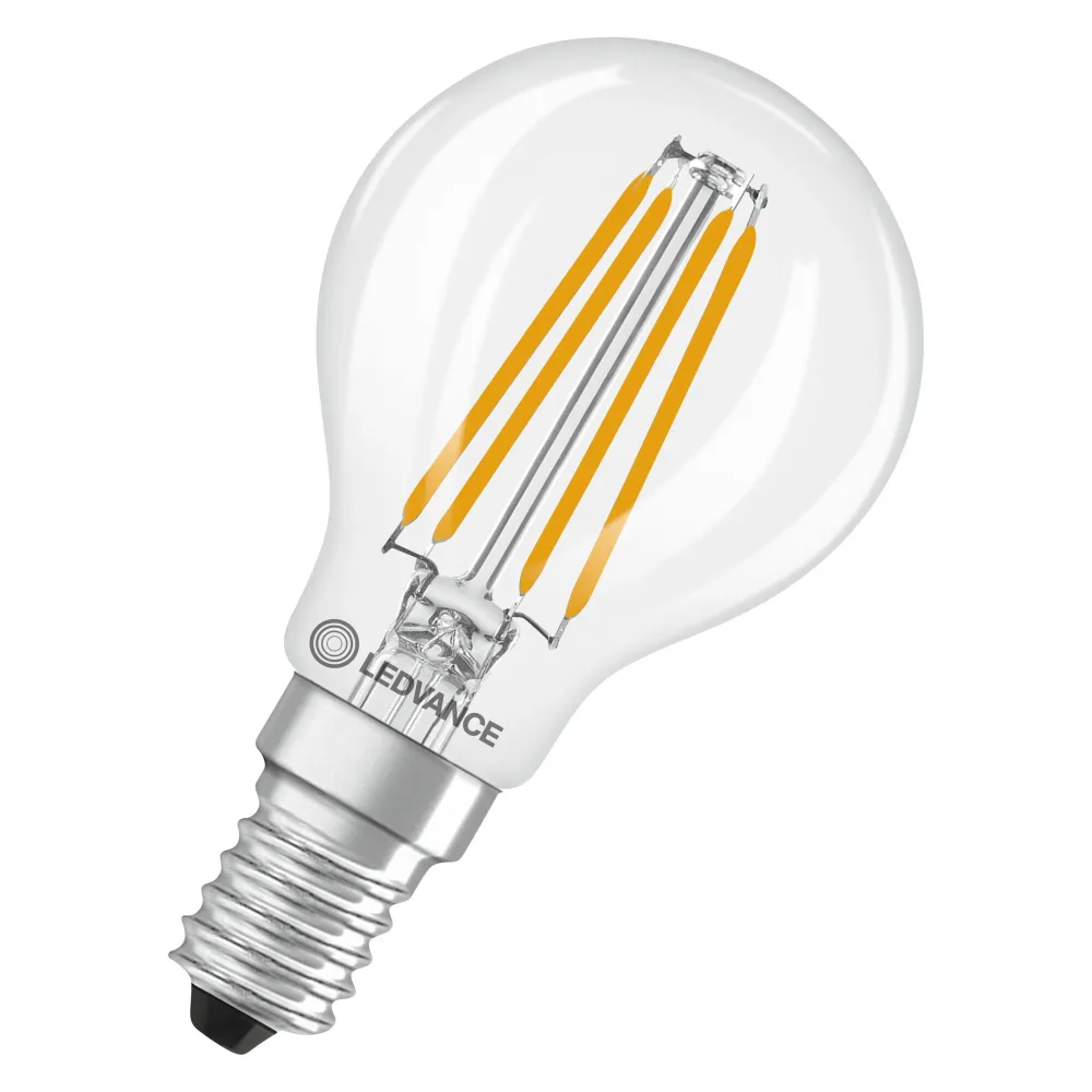 LEDVANCE Superior LED-lampa 2,2 W, 470 lm, 2700 K, E14, ej dimbar Klart glas