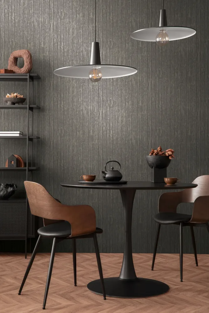 Living Walls Best of Wood´n Stone III T5615 Tapet Grå/metallic