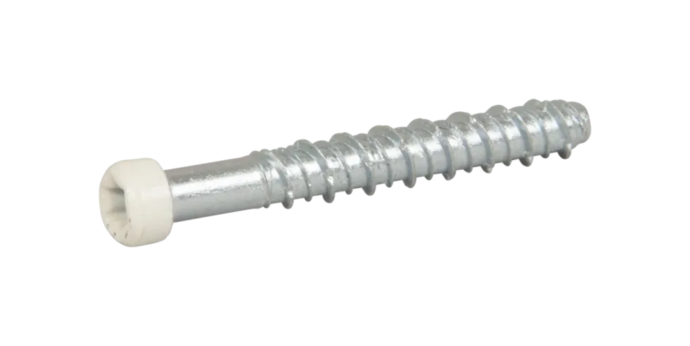 ESSVE ECS-CY Betongskruv 5(4) mm Ø, vitt huvud, 100-pack 50 mm