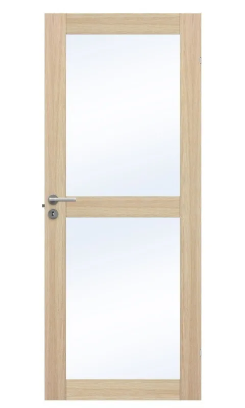 Swedoor Unique GW 02L Innerdörr vitpigmenterad ek 625x1940 mm - Bild 2