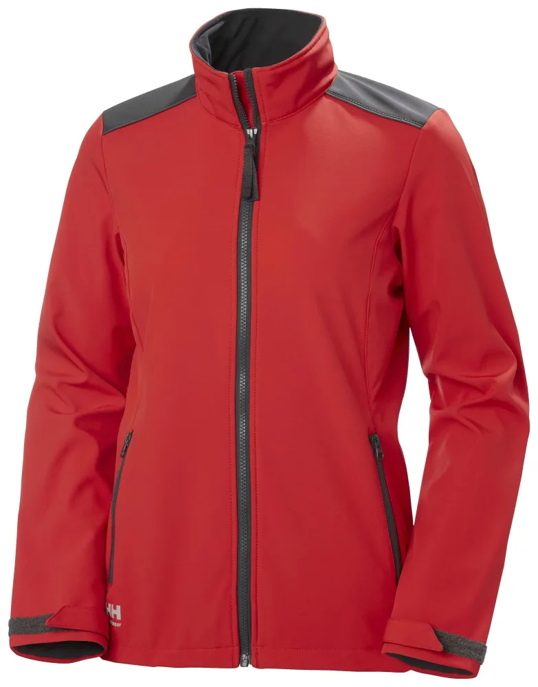 Helly Hansen Workwear Manchester 74241-229 Softshelljacka röd Röd