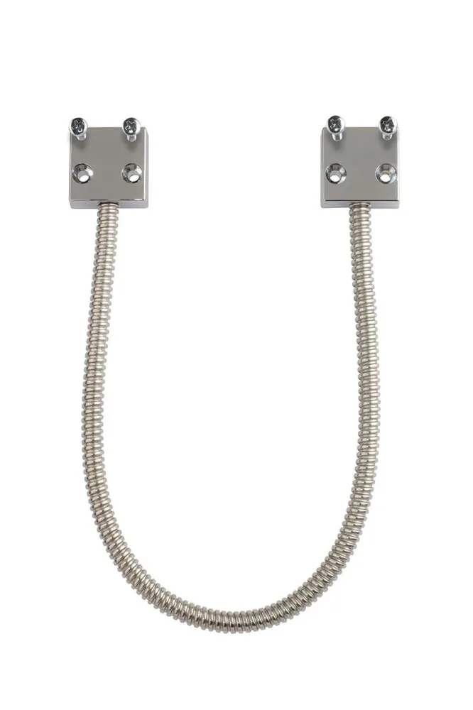Alarmtech DL 8-60 Karmöverföring 600 x 8 mm, med 4 skruvar Rostfri